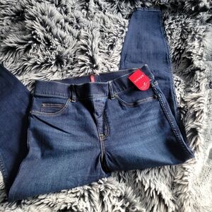 Spanx Women's Dark Blue Skinny JeansS